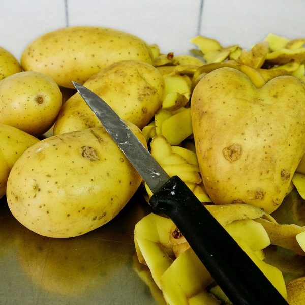 ziemniaki bez skórki